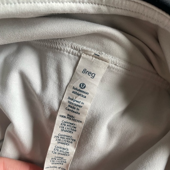 Lululemon white skirt - Picture 5 of 5